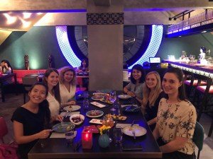 Dinner with some chicas at Azul Tapas