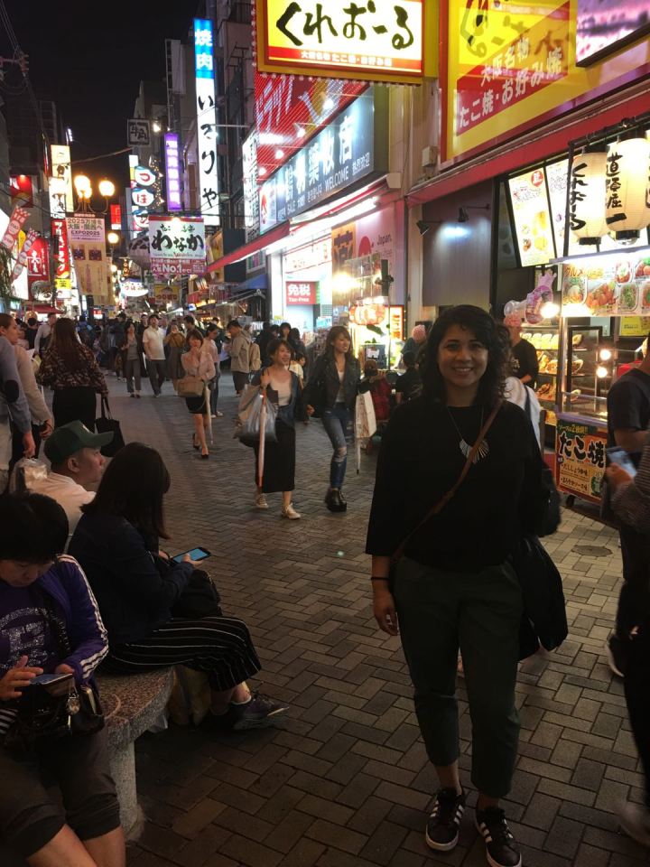 The markets of Osaka